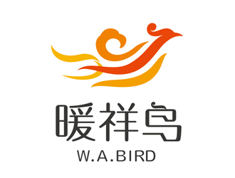 李桂平的暖祥鳥（Warm auspicious bird，通過這些字母給縮寫一下，）品牌商標(biāo)設(shè)計(jì)公司完成公司logo設(shè)計(jì)