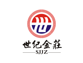 譚家強的世紀金莊白酒品牌LOGO設(shè)計logo設(shè)計