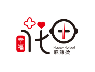 孫金澤的幸?；ㄌ锫槔睜C （Happy Hotpot）logo設(shè)計