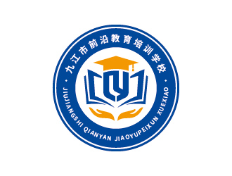 王濤的九江市前沿教育培訓學校logo設(shè)計