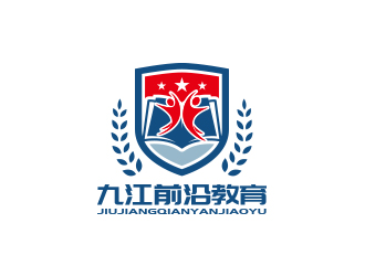 孫金澤的九江市前沿教育培訓學校logo設(shè)計