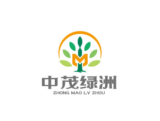 周金進的中茂綠洲logo設計